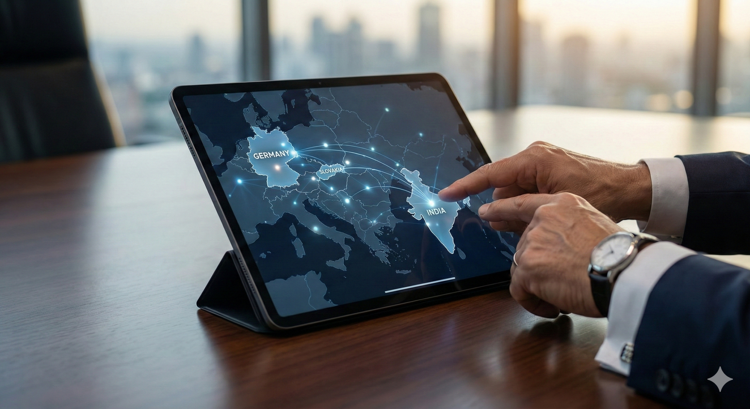 Roots Worldwide, in Germany born, in Slovakia grown to a Director, in India changed to a consultant by Heart