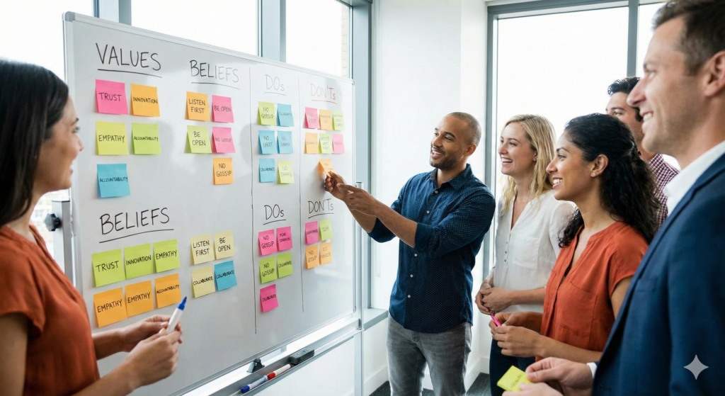 Team Charter Workshop Example