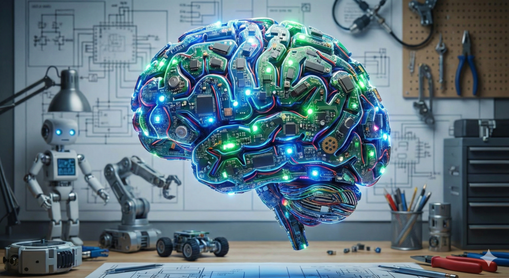 The Brain of Mechatronics = Electronics
