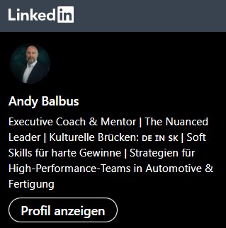 Andy Balbus BYG Consulting - LinkedIn Batch