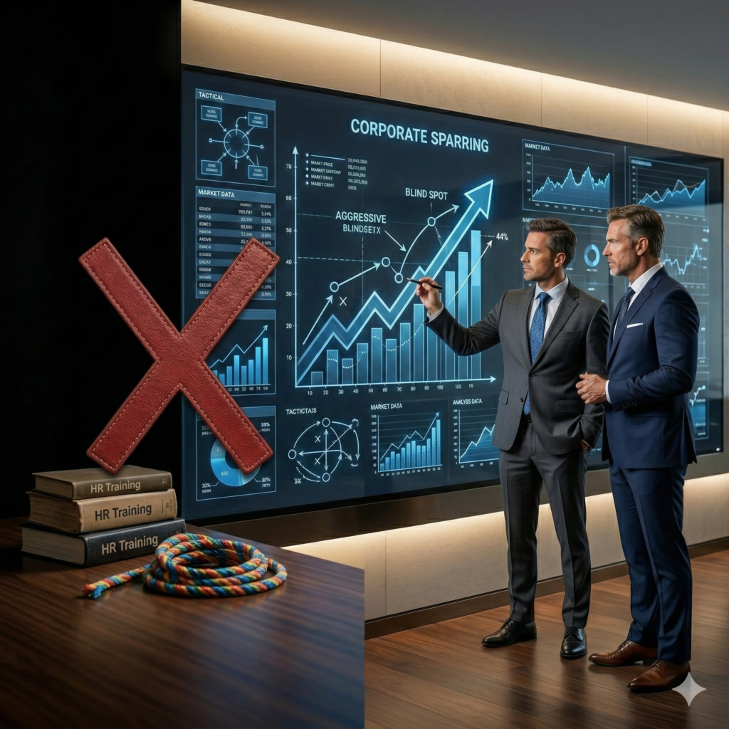 This is Executive Sparring - Direct 1:1 Sparring - uncover blind spots