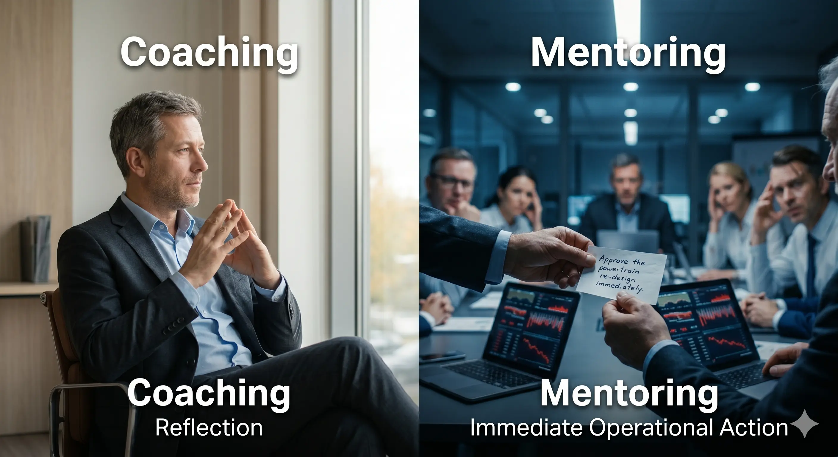 Coaching vs Mentoring