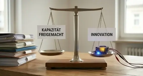 Kapazität für Innovation