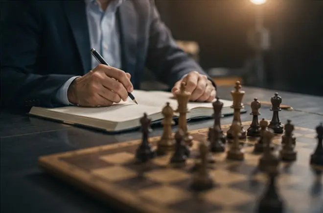 A Leader does strategic moves