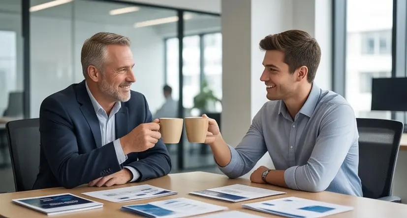 A Coffee Talk can be a time for Feedback too