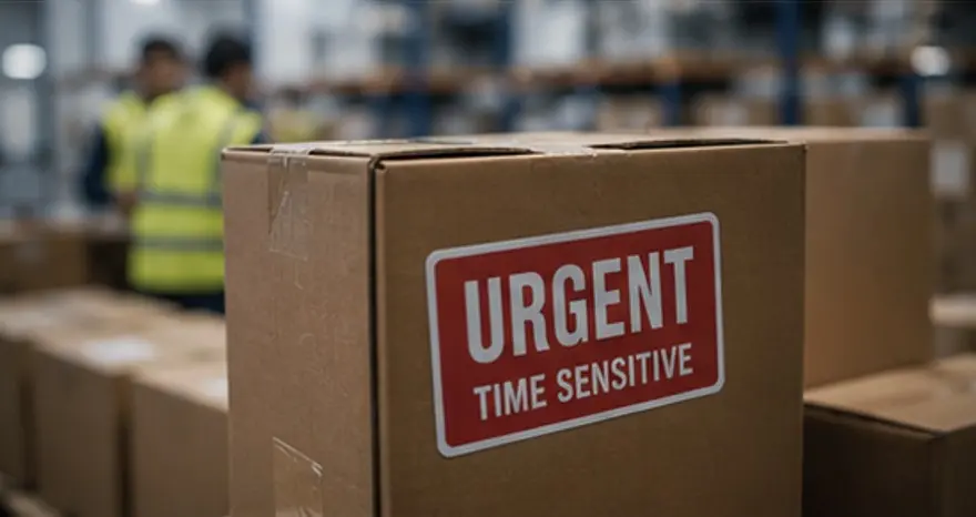 Is the shipment on its way?