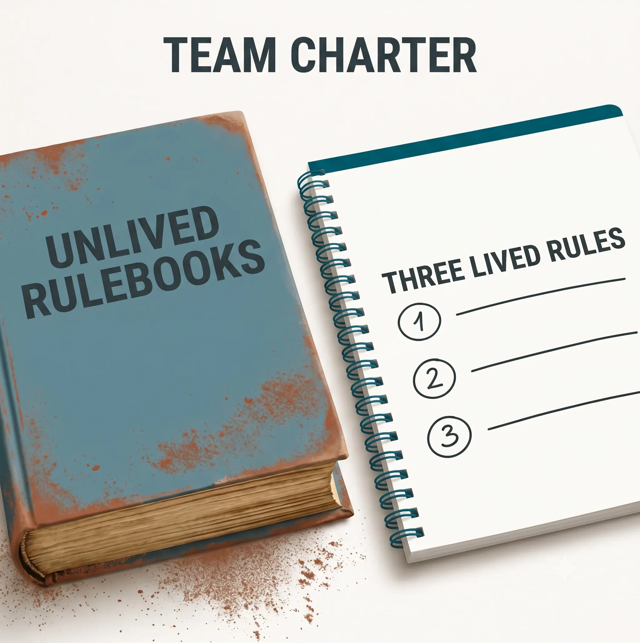 Just 3 Rules to define a Team Behaviour all can align with.